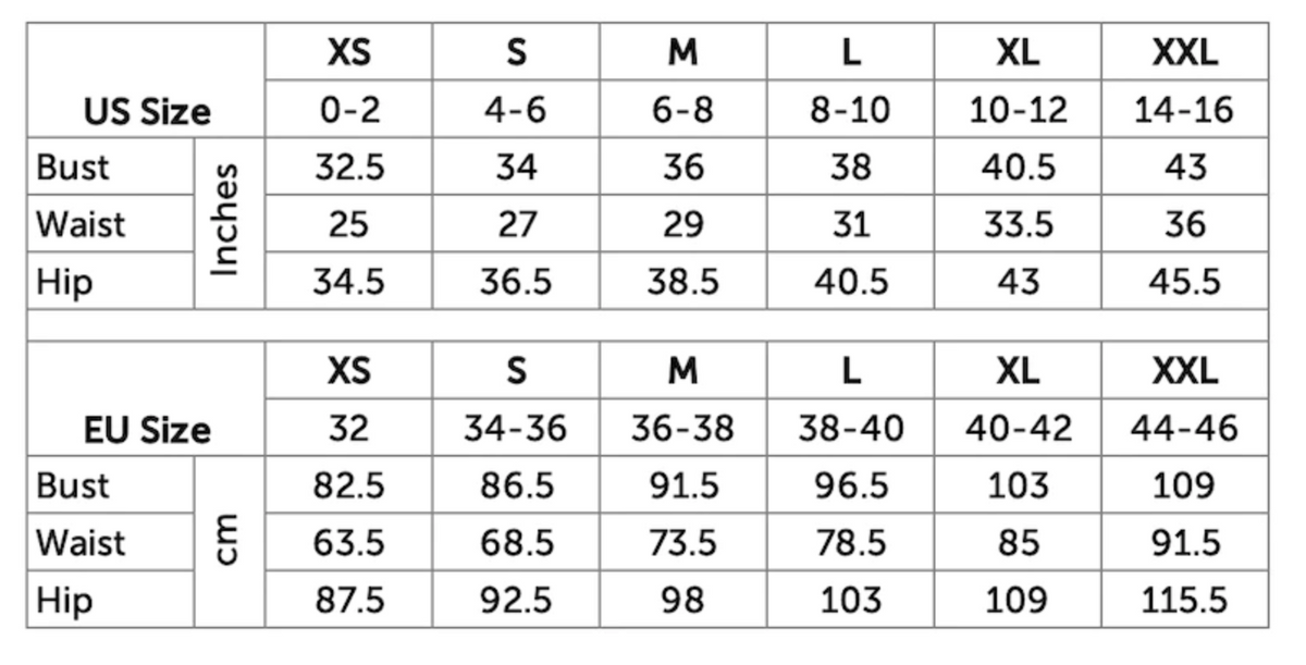 sizing guide figure